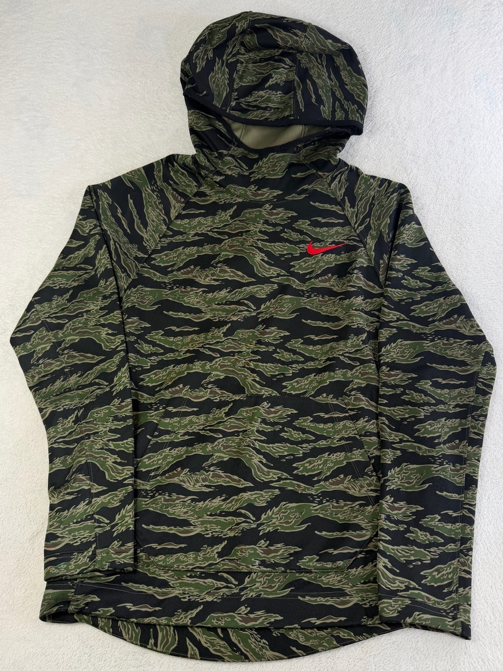 Nike Dri-FIT Tiger Stripe Camo Scuba Hood Hoodie Men M